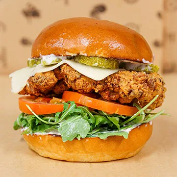 Crispy Organic Chicken Sandwich/Burger