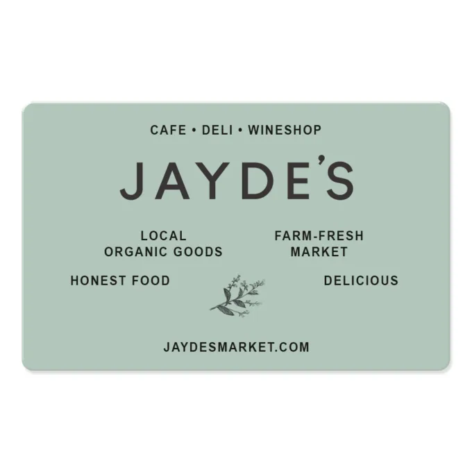 Jayde's Market gift card